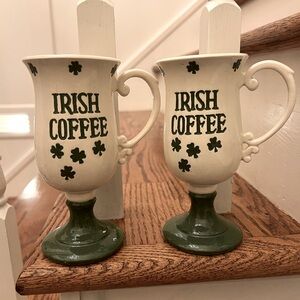 Vintage Irish Coffee Mugs-Set of 2
